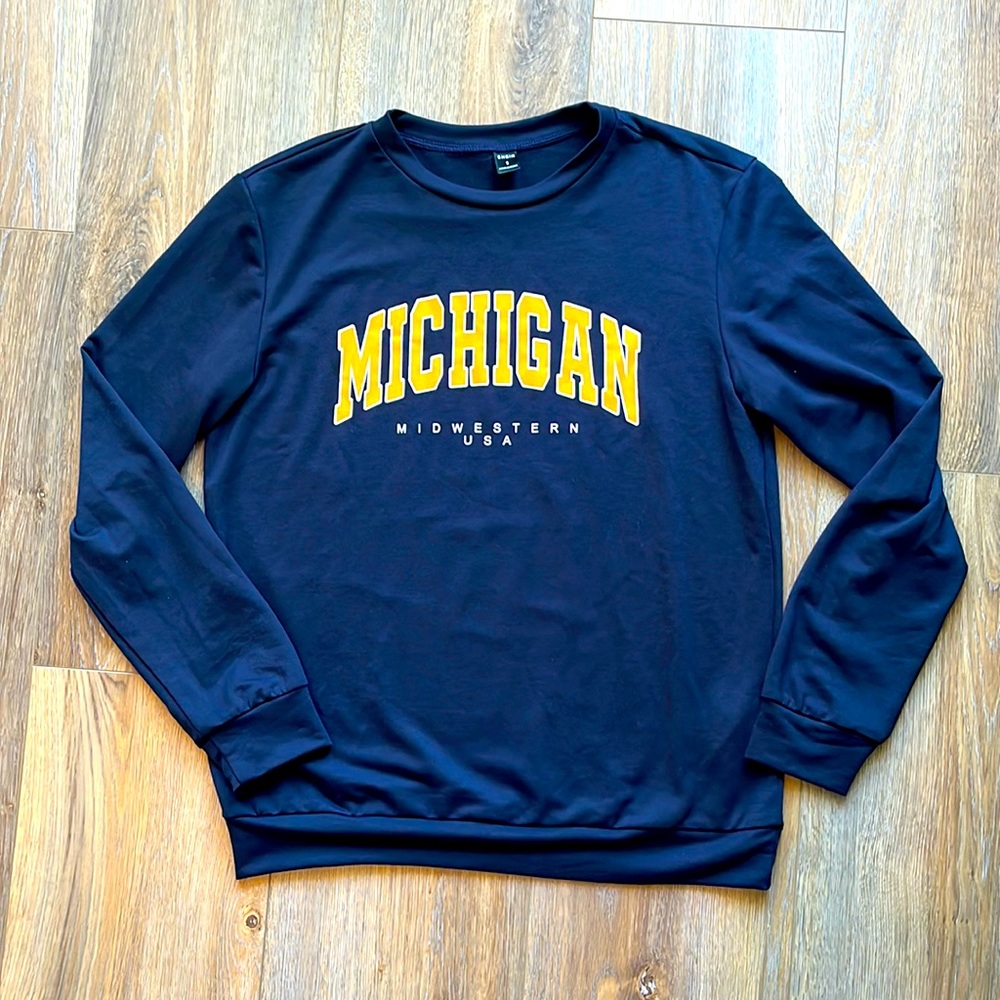 Michigan long sleeve adult small